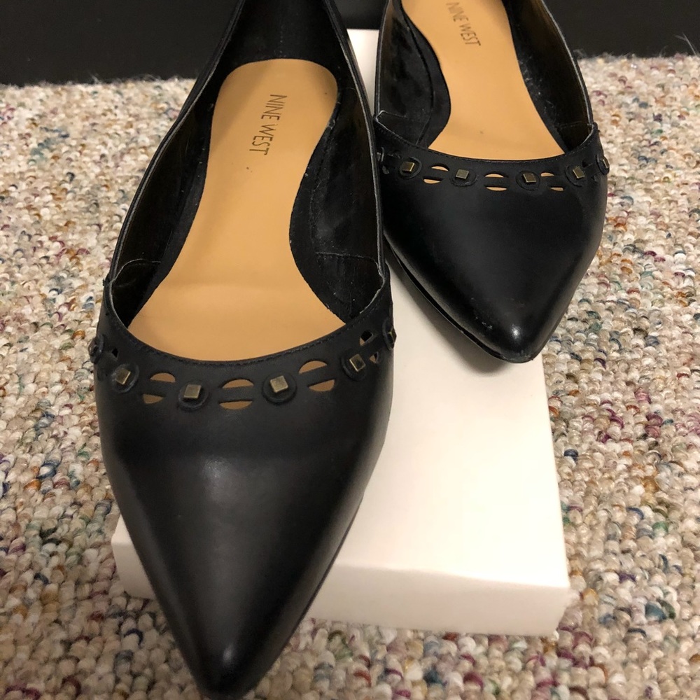 Nine West BLACK Flats 7.5 ◾️